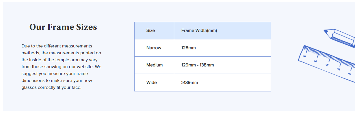 How To Measure Your Frame Size