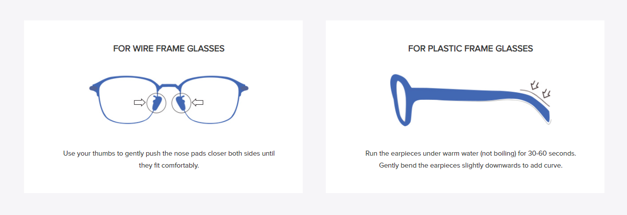 How To Adjust Your Eyeglasses