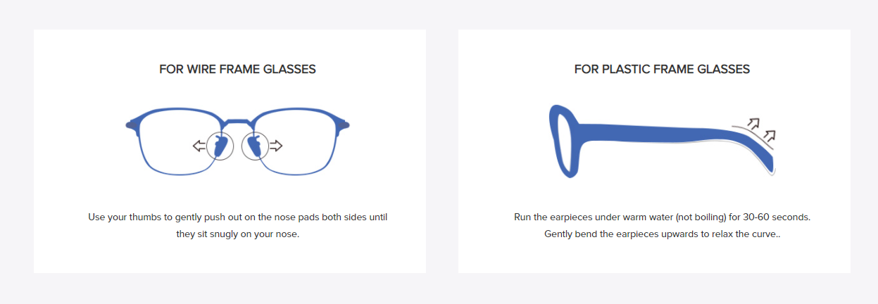 How To Adjust Your Eyeglasses