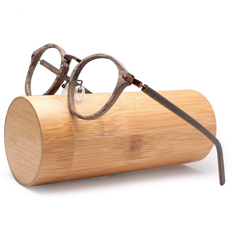 a&a optical eyeglass frame wood