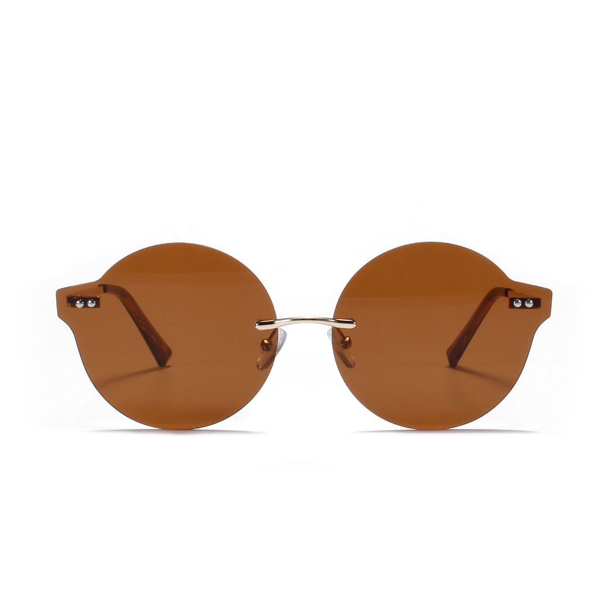 rimless sunglasses