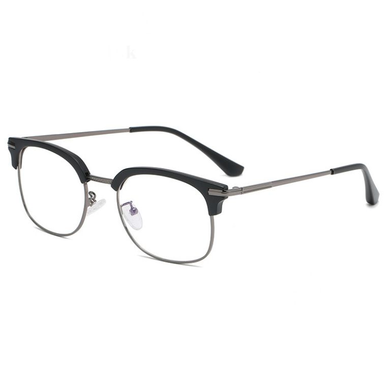 white eyeglasses